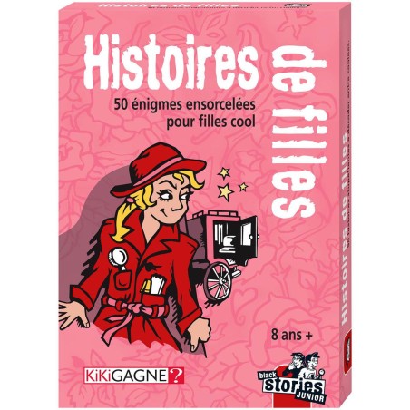 Black Stories Junior - Histoires de Filles - Jeu de société - Kikigagne - Kikigagne ?