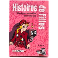 Black Stories Junior - Histoires de Filles - Jeu de société - Kikigagne - Kikigagne ? 2