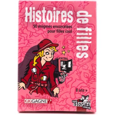 Black Stories Junior - Histoires de Filles - Jeu de société - Kikigagne - Kikigagne ?