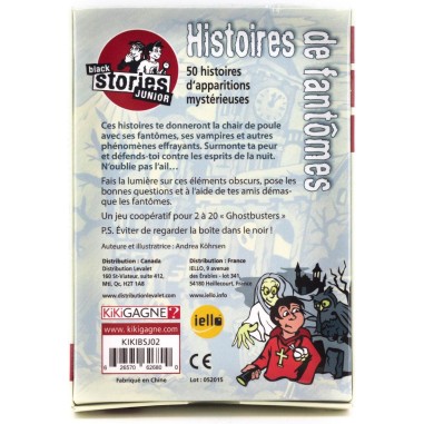 Black Stories Junior - Histoires de Fantomes - Jeu de société - Kikigagne - Kikigagne ?