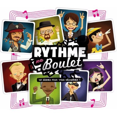 Rythme & Boulet - jeu d'ambiance - Asmodée - Cocktail Games
