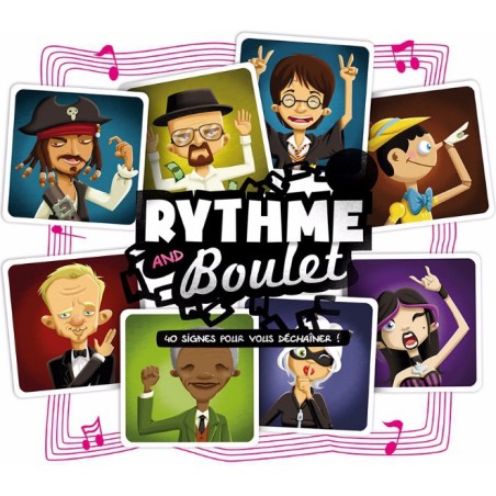 Rythme & Boulet - jeu d'ambiance - Asmodée - Cocktail Games