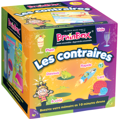 Brainbox : les contraires - Green Board Games