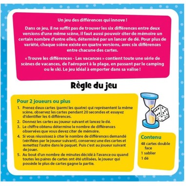 BrainBox: Trouve les Différences – Vacances - Jeux de société - Green Board Game Company - Asmodée