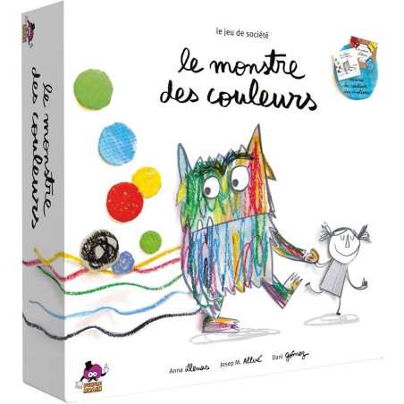 Le Monstre des Couleurs - Jeu de société - Purple Brain - Asmodée