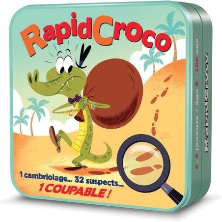 Rapidcroco - Jeu de société - Cocktail games - Asmodée