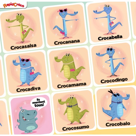 Rapidcroco - Jeu de société - Cocktail games - Asmodée
