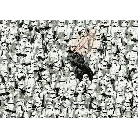 Puzzle 1000 pièces : challenge puzzle : star wars - Ravensburger