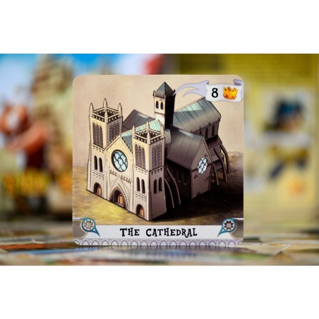 Les Bâtisseurs : Moyen-âge - jeu de stratégie et négociation - Asmodee - Asmodée