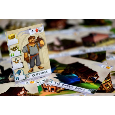Les Bâtisseurs : Moyen-âge - jeu de stratégie et négociation - Asmodee - Asmodée
