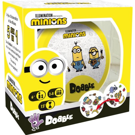 Dobble Minions - Jeux d'Observation et Rapidité - Zygomatic