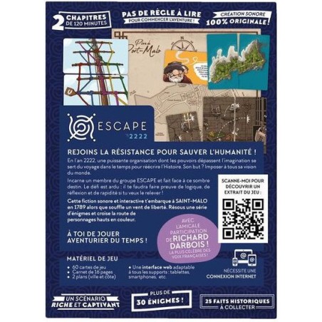 Escape 2222 - Escape 2222 - Jeux de société - Escape2222