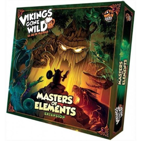 Vikings Gone Wild - Masters of Elements - Jeu de société - Lucky Duck Games