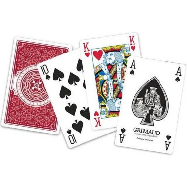 Jeu de cartes Poker dans un étui 54 cartes