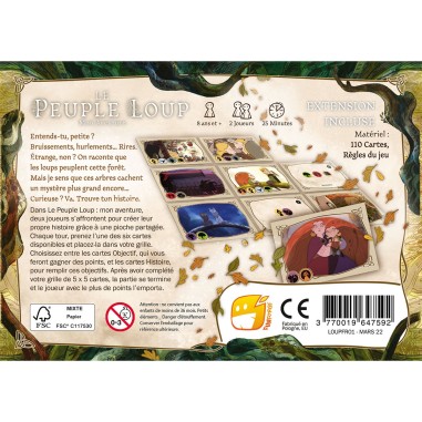 Le Peuple Loup: Mon Aventure - Jeux de société - Funforge