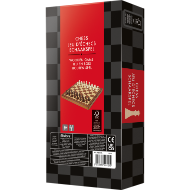 Jeu Échecs Pliable - 29 cm - Jeu classique - Mixlore