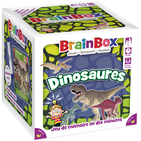 BrainBox Dinosaures - Un jeu - Green Board Games