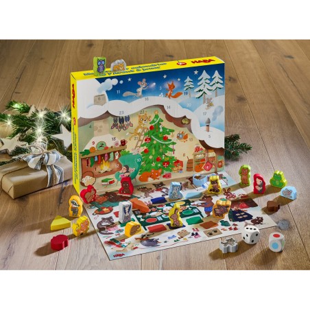 Mon premier calendrier de l’Avent à jouer – Noël chez la famille Ours - Jeux de société - Haba