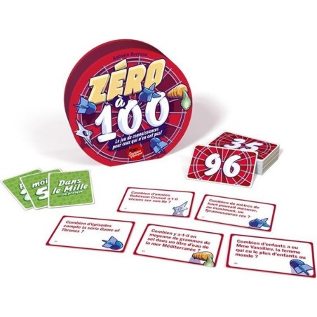 Zéro à 100 - Scorpion Masqué - Jeux de société - Le scorpion masqué