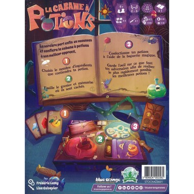 La Cabane à Potions - Jeu de Mémoire dès 6 ans - Blue Orange