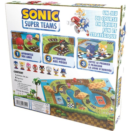 Sonic Super Teams - Zygomatic - Jeux de société - Asmodée