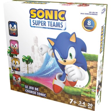 Sonic Super Teams - Zygomatic - Jeux de société - Asmodée