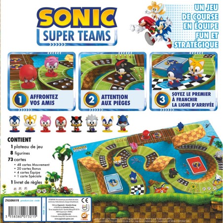 Sonic Super Teams - Zygomatic - Jeux de société - Asmodée