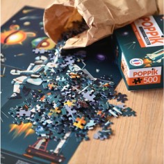 Puzzle - Astronomie 500 pièces - Jeux classiques - Poppik 2