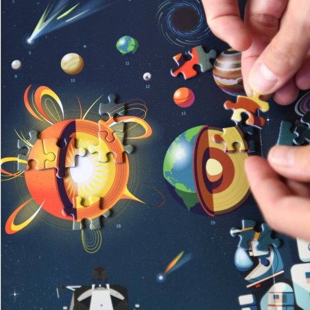 Puzzle - Astronomie 500 pièces - Jeux classiques - Poppik