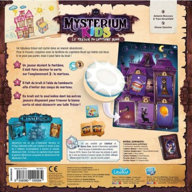 Mysterium Kids: Le Trésor du Capitaine Bouh - Libellud - Jeux enfants - Asmodée