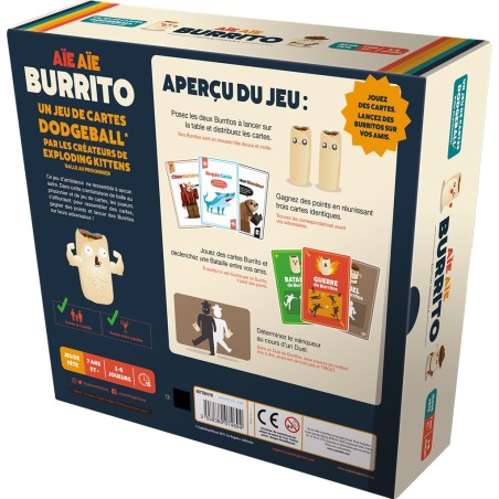 Throw Throw Burrito - Jeux de société - Exploding Kittens - Asmodée
