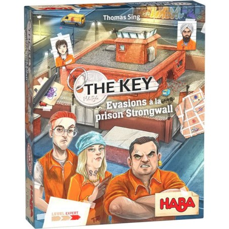 The Key : Évasions à la prison Strongwall - Jeux de société - Haba