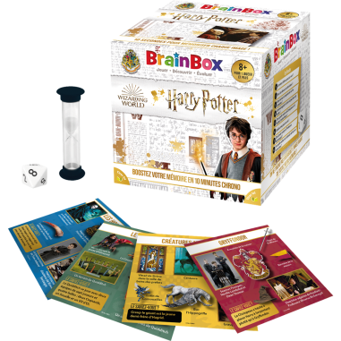 BrainBox - Harry Potter - Jeu Pédagogique - Green Board Games