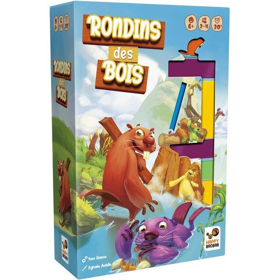 Rondins des bois Happy Baobab