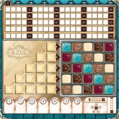Azul: Maître Chocolatier (2022) - Jeux Abstraits 