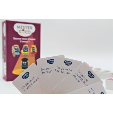 Mister Coco - Blanc Manger Coco - Jeux de société - Hiboutatillus