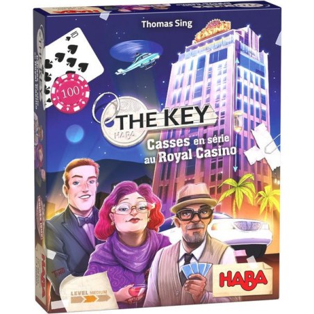 The Key - Casses en Série au Royal Casino - Jeux de société - Haba