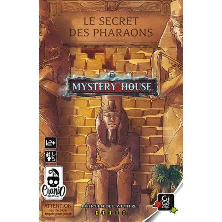 Mystery House : Le Secret des Pharaons - Extension - Jeux de société - Gigamic