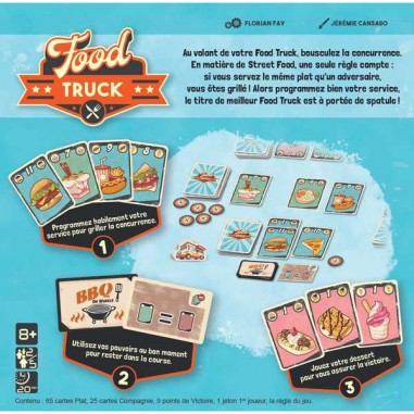 Food Truck - Jeu de Cartes - Gigamic