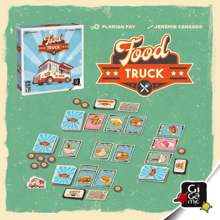 Food Truck - Jeu de Cartes - Gigamic