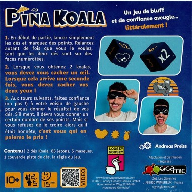 Pina Koala - Jeux de société - Gigamic