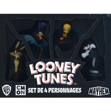 Looney Tunes Mayhem : Set de 4 personnages - Extension - Jeux de société - Cmon