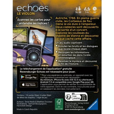 Echoes - Le Violon - Ravensburger - Jeux de société - Iello