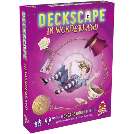 Deckscape : In Wonderland - Jeux de société - Supermeeple
