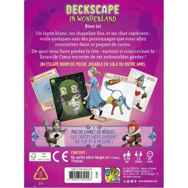 Deckscape : In Wonderland - Jeux de société - Supermeeple