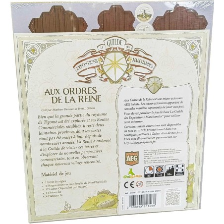La Guilde des Expéditions Marchandes - Aux Ordres de la Reine - Jeux de société - Origames