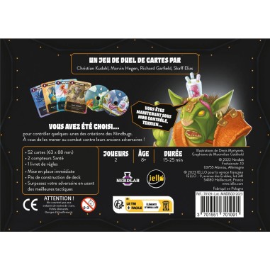 Mindbug - Jeu de Cartes - Deux Joueurs - Iello
