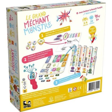 Le Grand Méchant Monstre - Bankiiiz Editions - Jeux de société - Bankiiz
