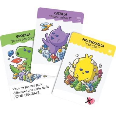 Happy City : Grozilla - Extension - Jeux de société - Cocktail Games
