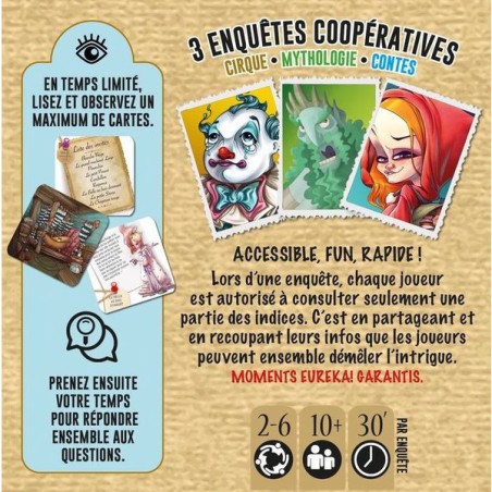 Enquêtes Express - jeu coopératif - Blam